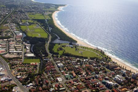 Aerial Image of NORTH WOLLONGONG TO BELLAMBI BEACH