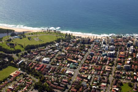 Aerial Image of NORTH WOLLONGONG BEACH