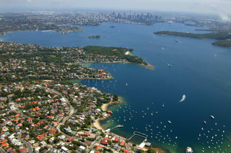 Aerial Image of WATSONS BAY LOOKING WEST