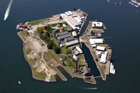 Aerial Image of COCKATOO ISLAND