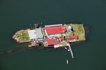 Aerial Image of SNAPPER ISLAND, SYDNEY HARBOUR