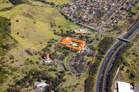 Aerial Image of FOKUANGSHAN NAN TIEN TEMPLE