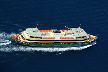 Aerial Image of MANLY FERRY