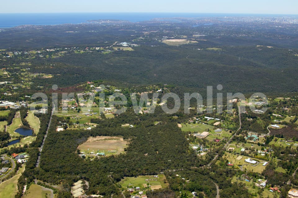 Aerial Image of Terrey Hills looking south east
