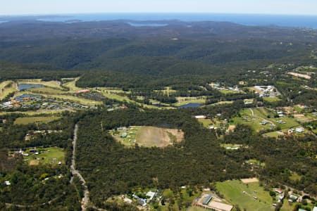 Aerial Image of DUFFYS FOREST LOOKING NORTH EAST