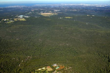 Aerial Image of TERREY HILLS AND THE GARIGAL NATIONAL PARK
