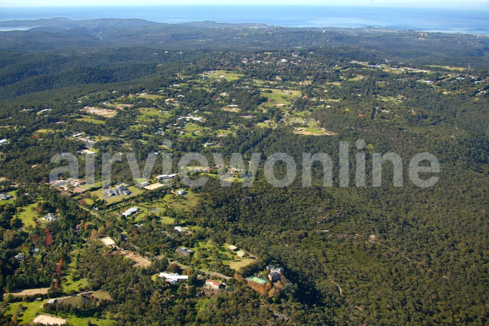 Aerial Image of Terrey Hills to the coast