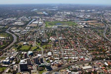 Aerial Image of PARRAMATTA AND ROSEHILL GARDENS RACECOURSE