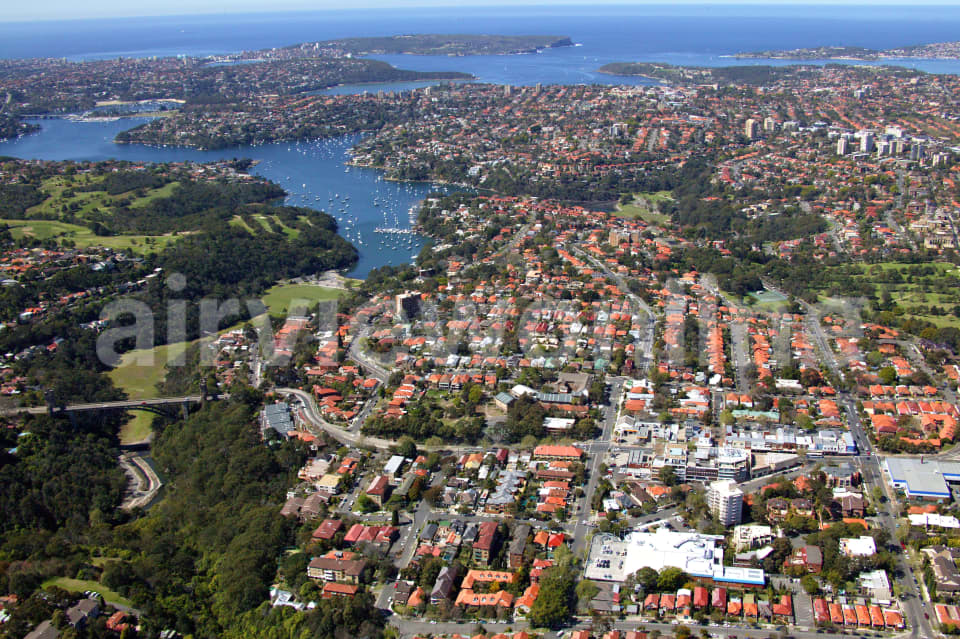 Aerial Image of Cammeray to Manly