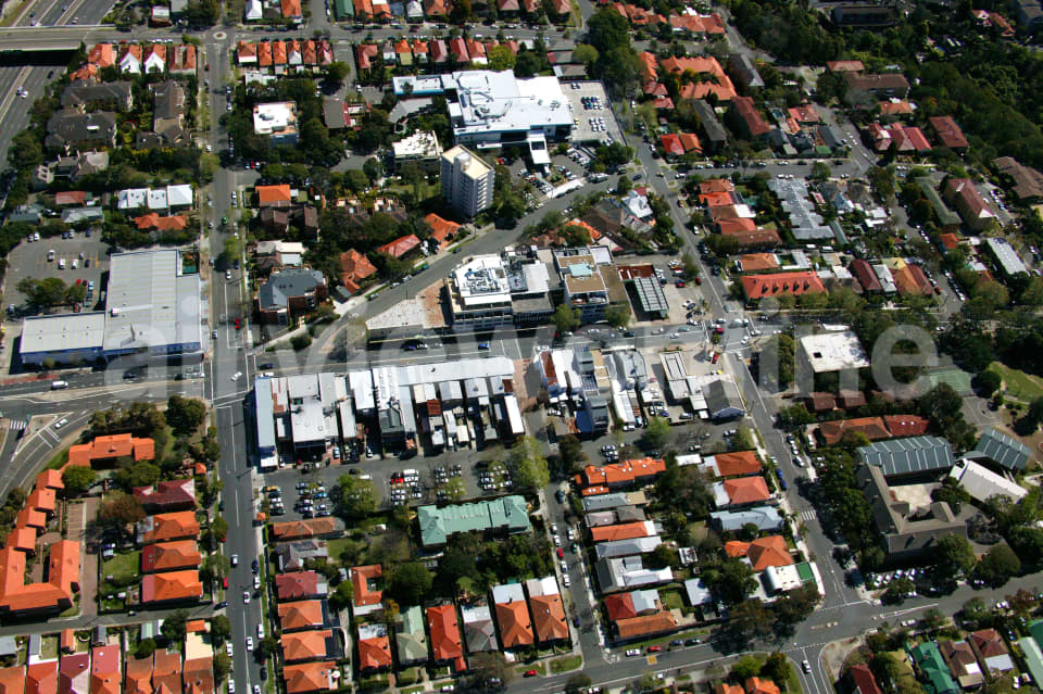 Aerial Image of Cammeray and North Sydney Leagues Club