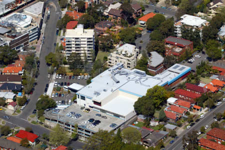 Aerial Image of NORTH SYDNEY LEAGUES CLUB