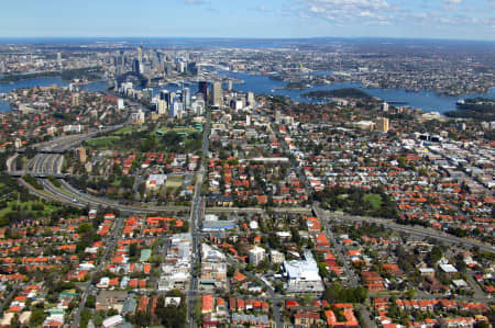 Aerial Image of CAMMERAY TO SYDNEY CBD