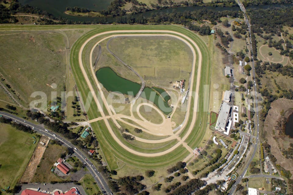 Aerial Image of Warwick Farm Racecourse