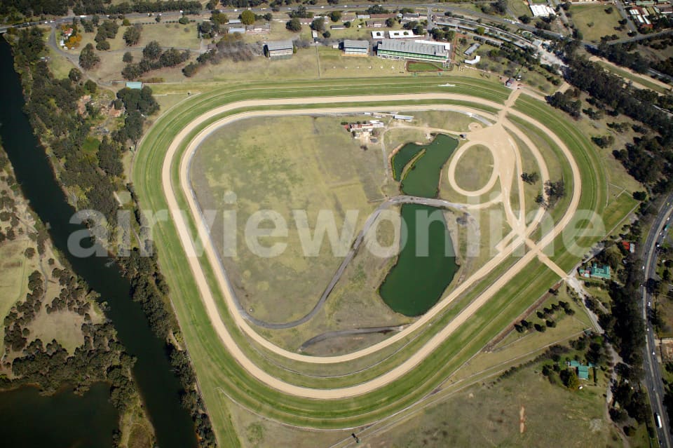 Aerial Image of Warwick Farm Racecourse