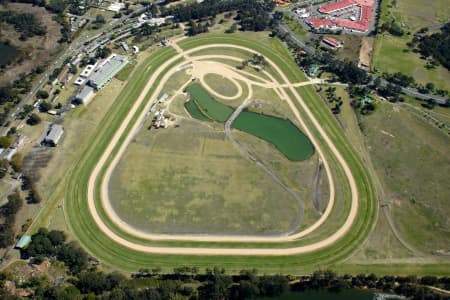 Aerial Image of WARWICK FARM RACECOURSE, SYDNEY