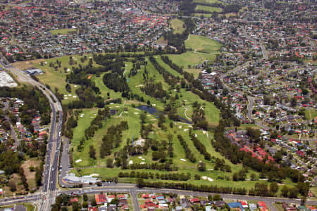 Aerial Image of CABRAMATTA GOLF COURSE