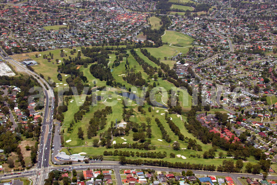 Aerial Image of Cabramatta Golf Course