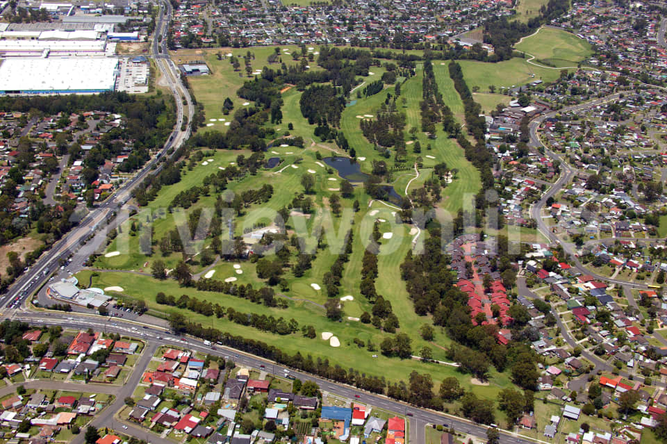 Aerial Image of Cabramatta Golf Course