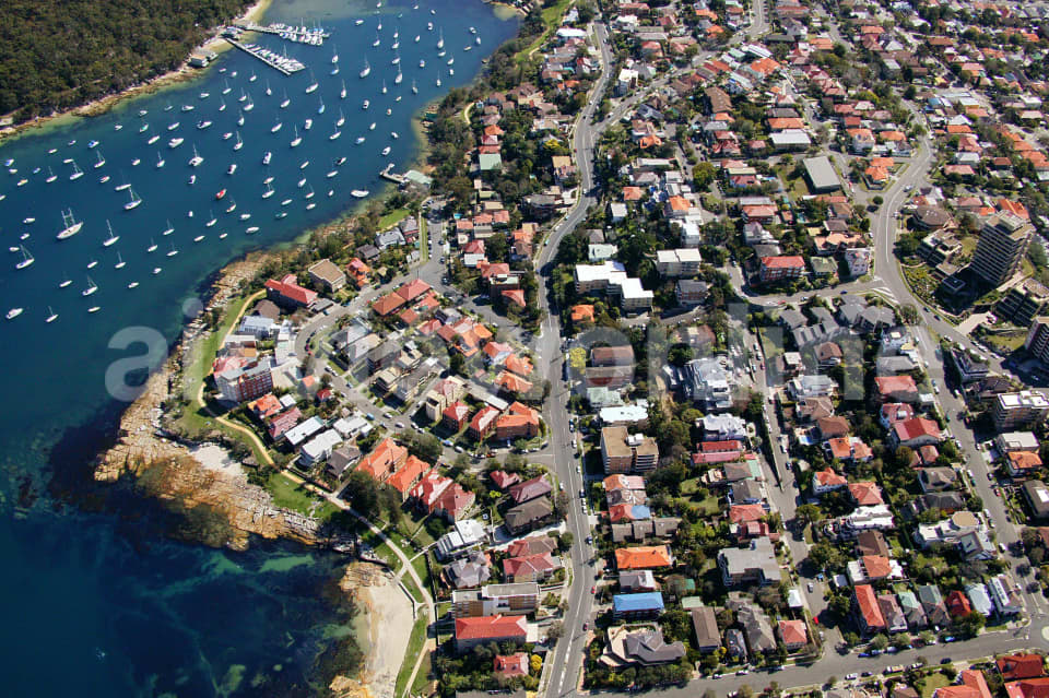 Aerial Image of Fairlight and North Harbour