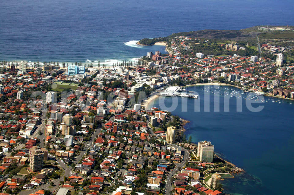 Aerial Image of Fairlight to Shelly Beach
