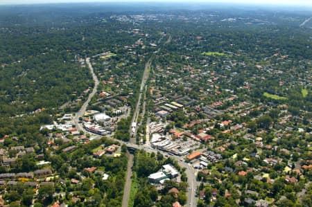 Aerial Image of TURRUMURRA LOOKING NORTH EAST
