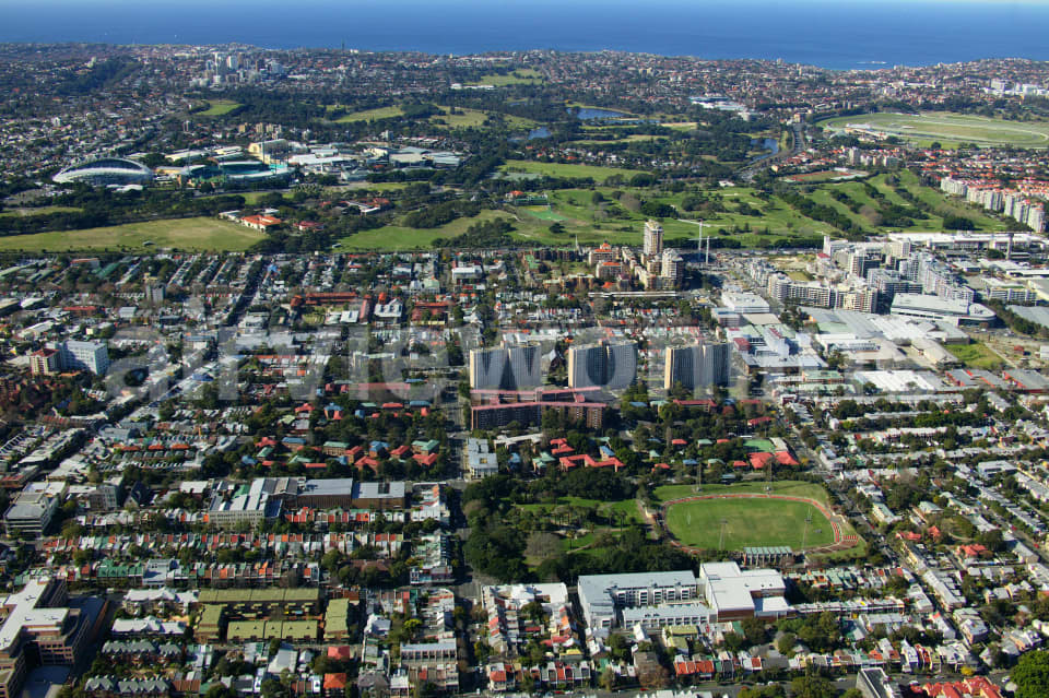 Aerial Image of Redfern to Sydney\'s Eastern Suburbs