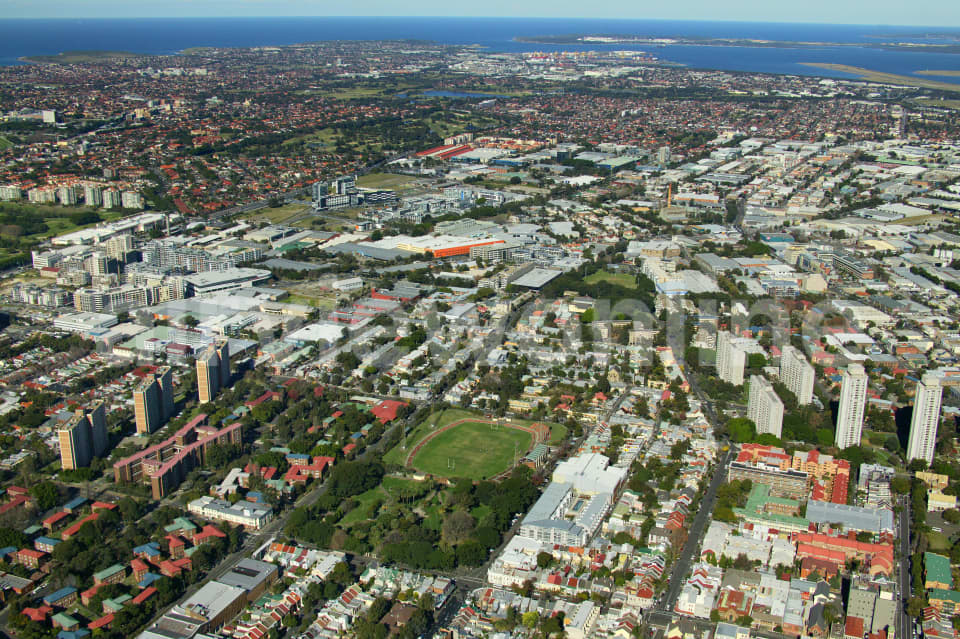 Aerial Image of Redfern to Botany Bay