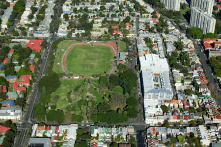 Aerial Image of REDFERN PARK OVAL