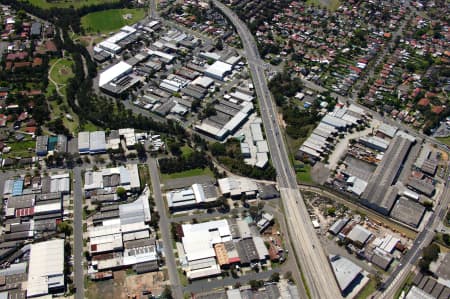Aerial Image of BANKSTOWN AND SALT PAN CREEK