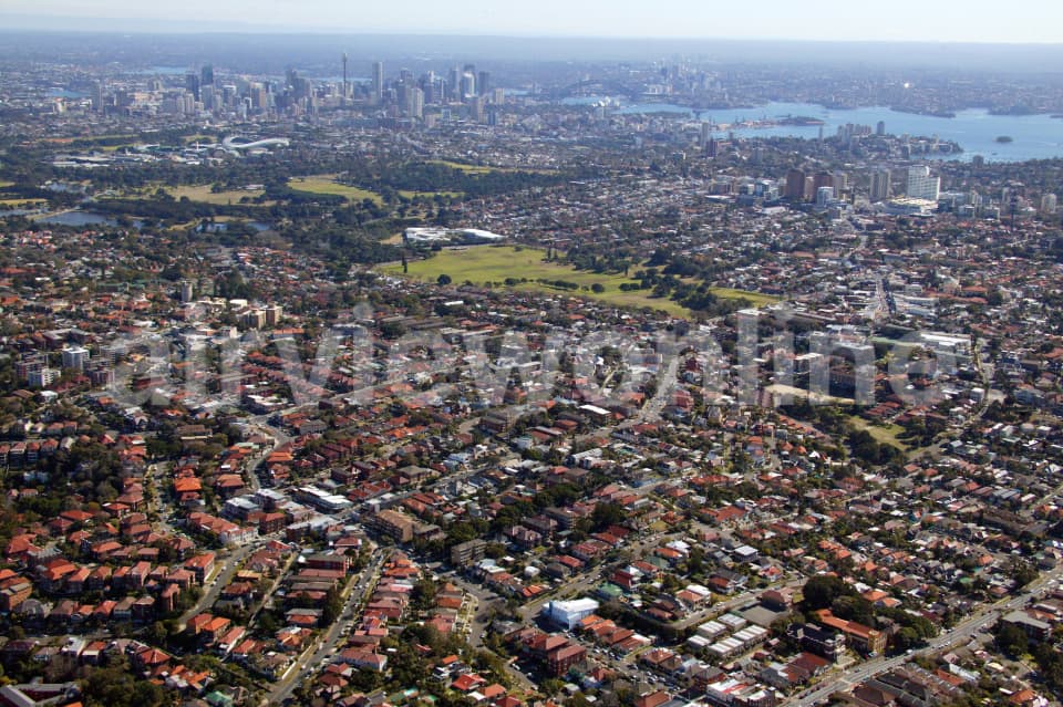 Aerial Image of Clovelly to Sydney CBD