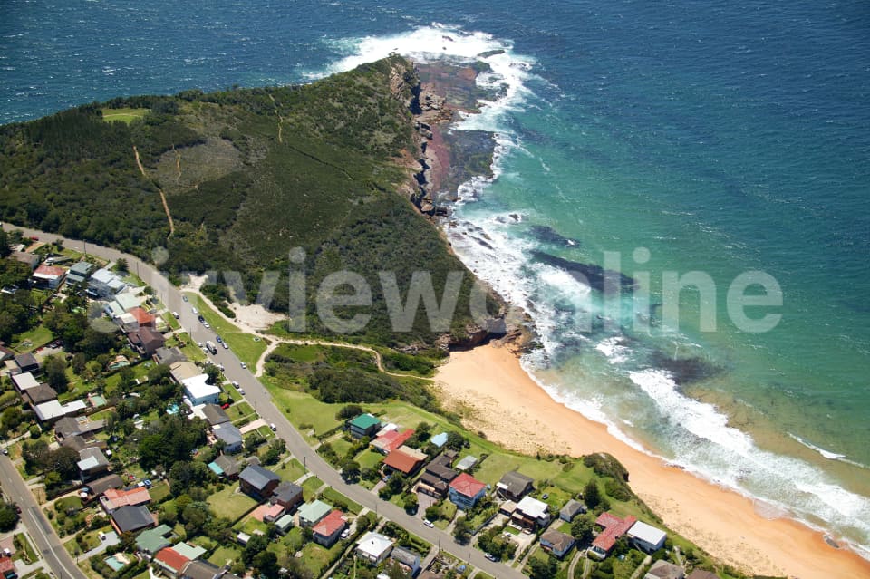 Aerial Image of Turimetta Head and Beach