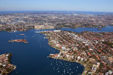 Aerial Image of DRUMMOYNE TO BOTANY BAY