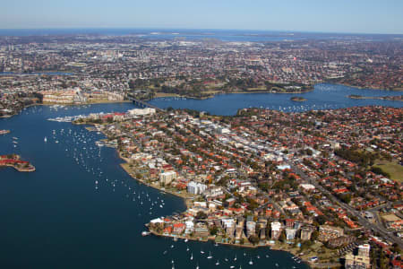 Aerial Image of DRUMMOYNE TO BOTANY BAY