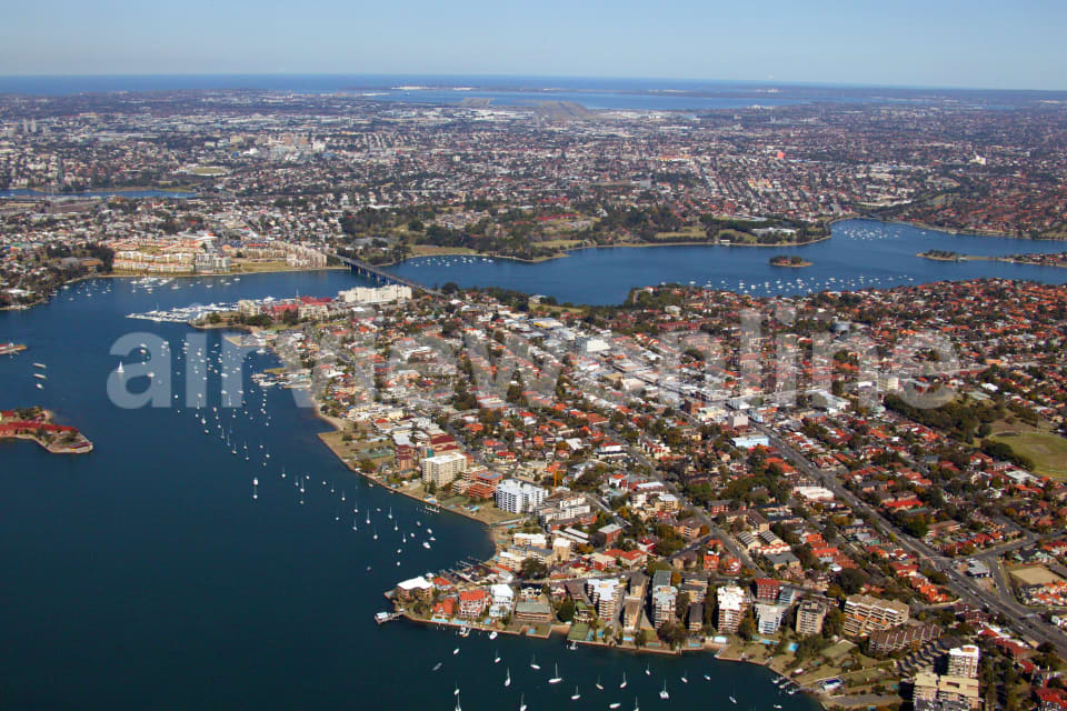 Aerial Image of Drummoyne to Botany Bay