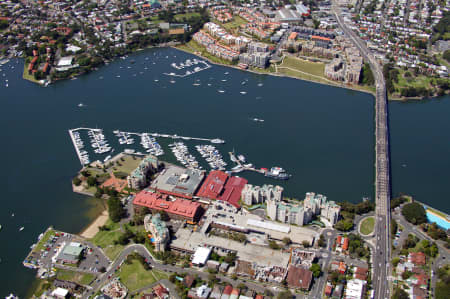 Aerial Image of BIRKENHEAD POINT TO ROZELLE