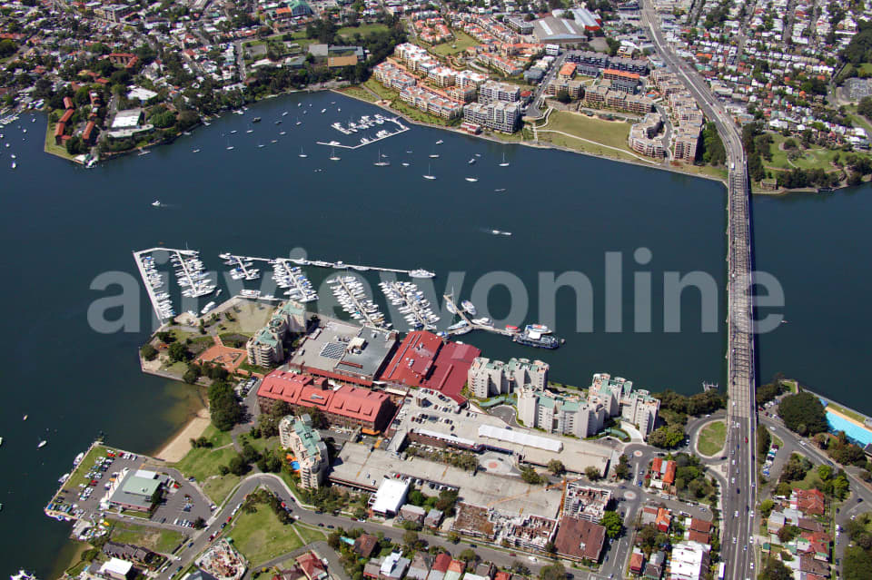 Aerial Image of Birkenhead Point to Rozelle