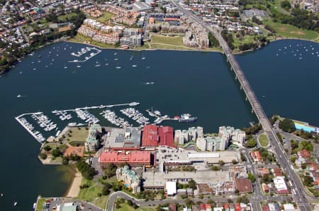 Aerial Image of BIRKENHEAD POINT TO ROZELLE