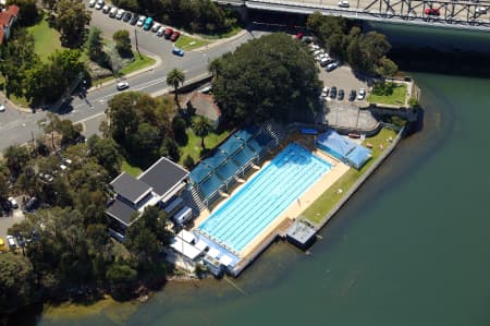 Aerial Image of DRUMMOYNE OLYMPIC POOL