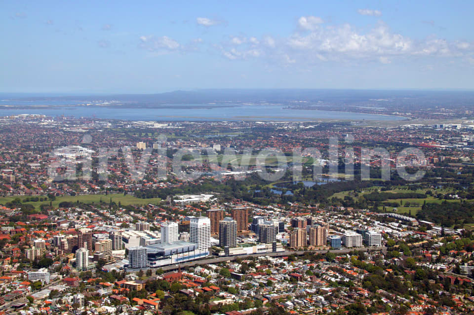 Aerial Image of Bondi Junction to Botany Bay