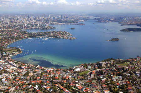 Aerial Image of ROSE BAY TO SYDNEY HARBOUR BRIDGE