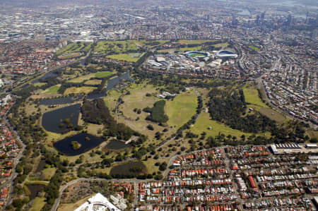 Aerial Image of CENTENNIAL PARK AND MOORE PARK