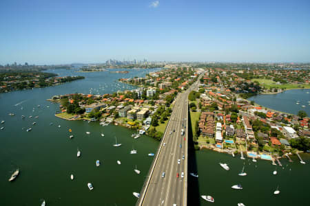 Aerial Image of DRUMMOYNE TO SYDNEY CITY