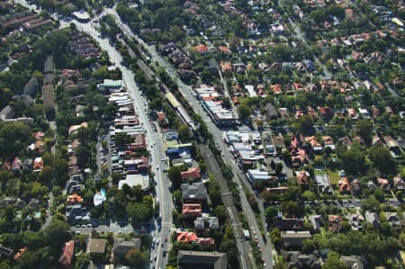 Aerial Image of ROSEVILLE TRAIN STATION