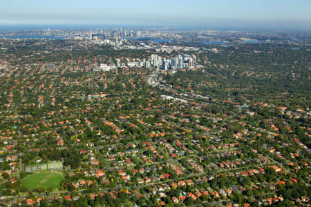 Aerial Image of ROSEVILLE TO SYDNEY CBD