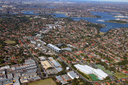 Aerial Image of RYDE AND PARRAMATTA RIVER