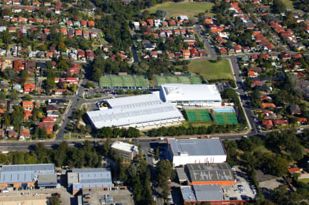 Aerial Image of RYDE AQUATIC LEISURE CENTRE