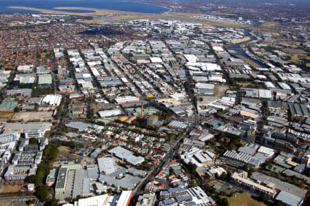 Aerial Image of WATERLOO TO KINGSFORD SMITH AIRPORT