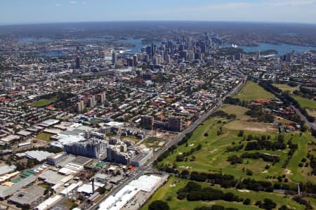 Aerial Image of WATERLOO AND MOORE PARK