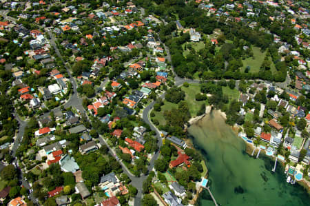 Aerial Image of VAUCLUSE HOUSE AND VAUCLUSE BAY