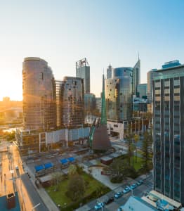 Aerial Image of SUNSET PERTH CBD
